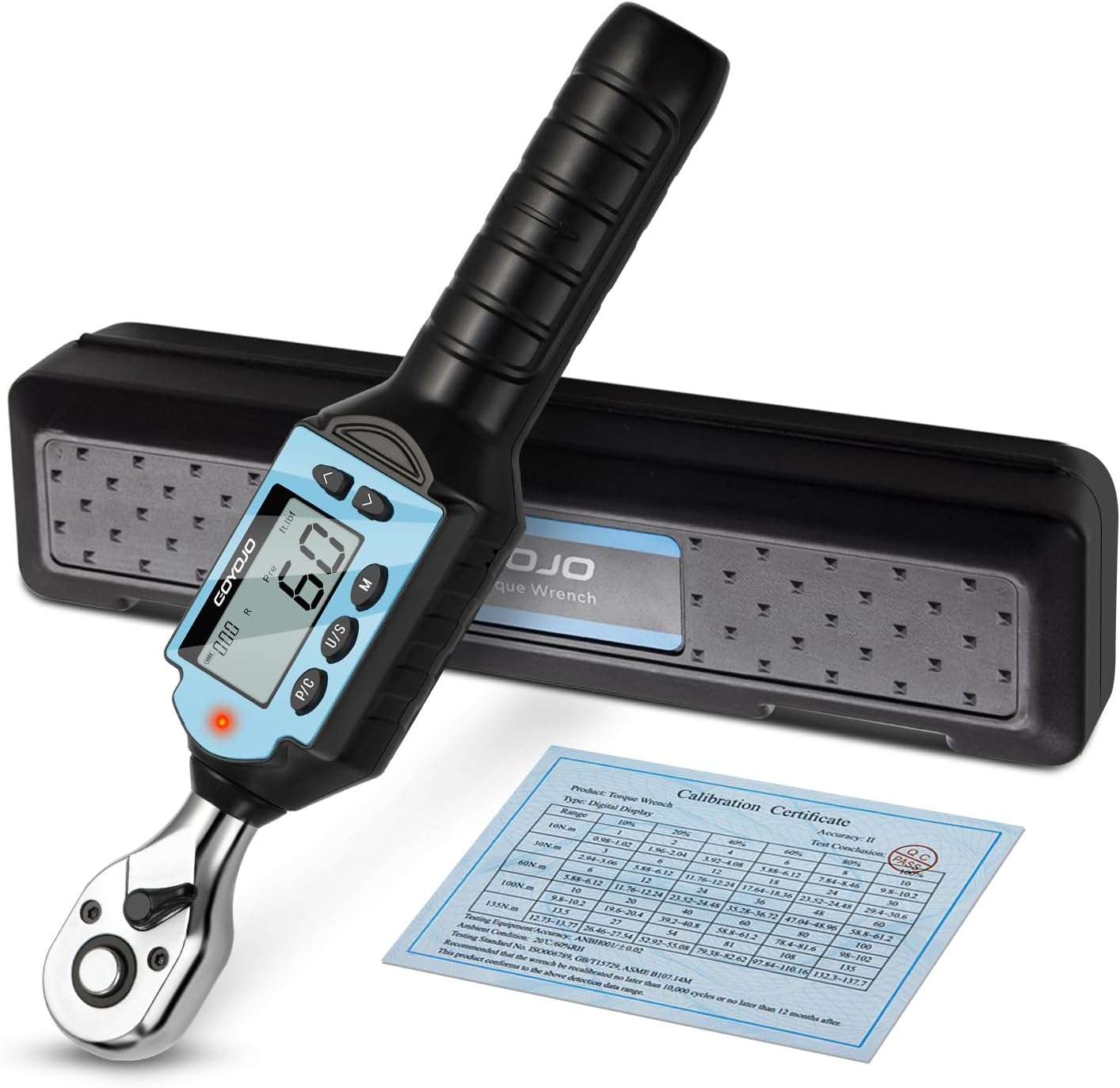 GOYOJO Digital Torque Wrench for Precision Auto and DIY Tasks