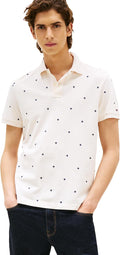 Tommy Hilfiger Mens Short Sleeve Polo Shirt - Organic Cotton Fit made
