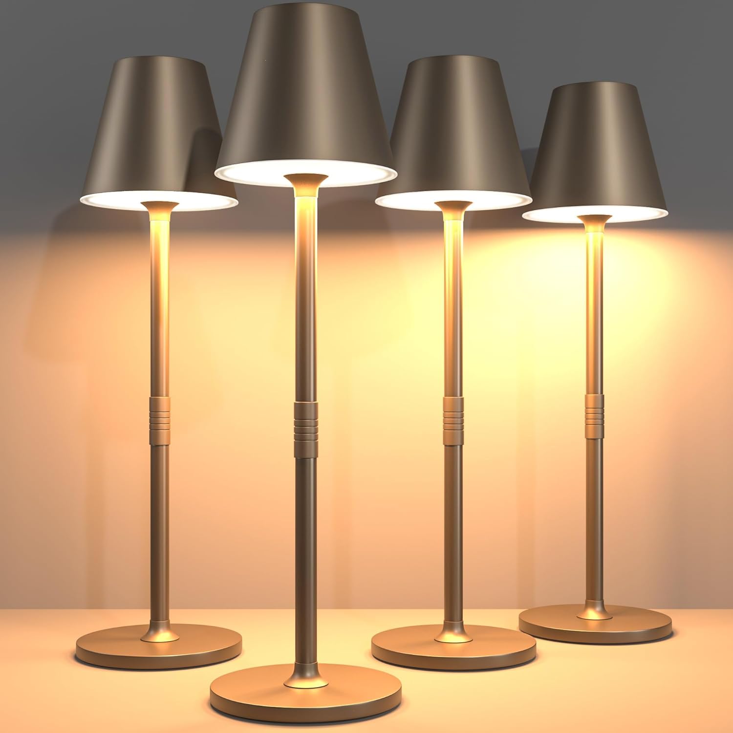 LED Cordless Table Lamp with Rechargeable Battery for Any Space