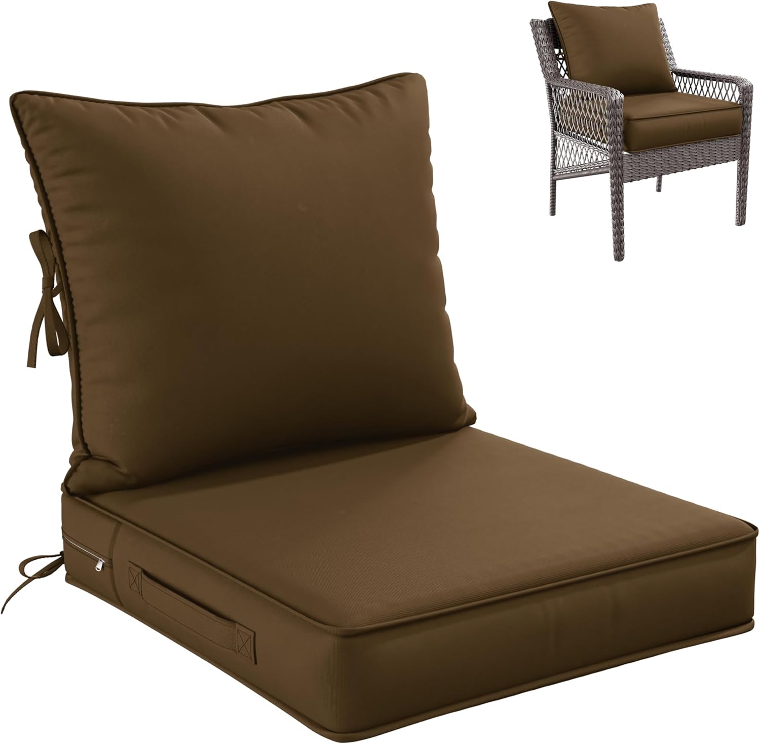 Premium Outdoor Seat Cushion Set for Patio Furniture Comfort