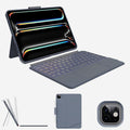 Case with Keyboard Compatible for iPad Pro 11 in (M4, 2024)