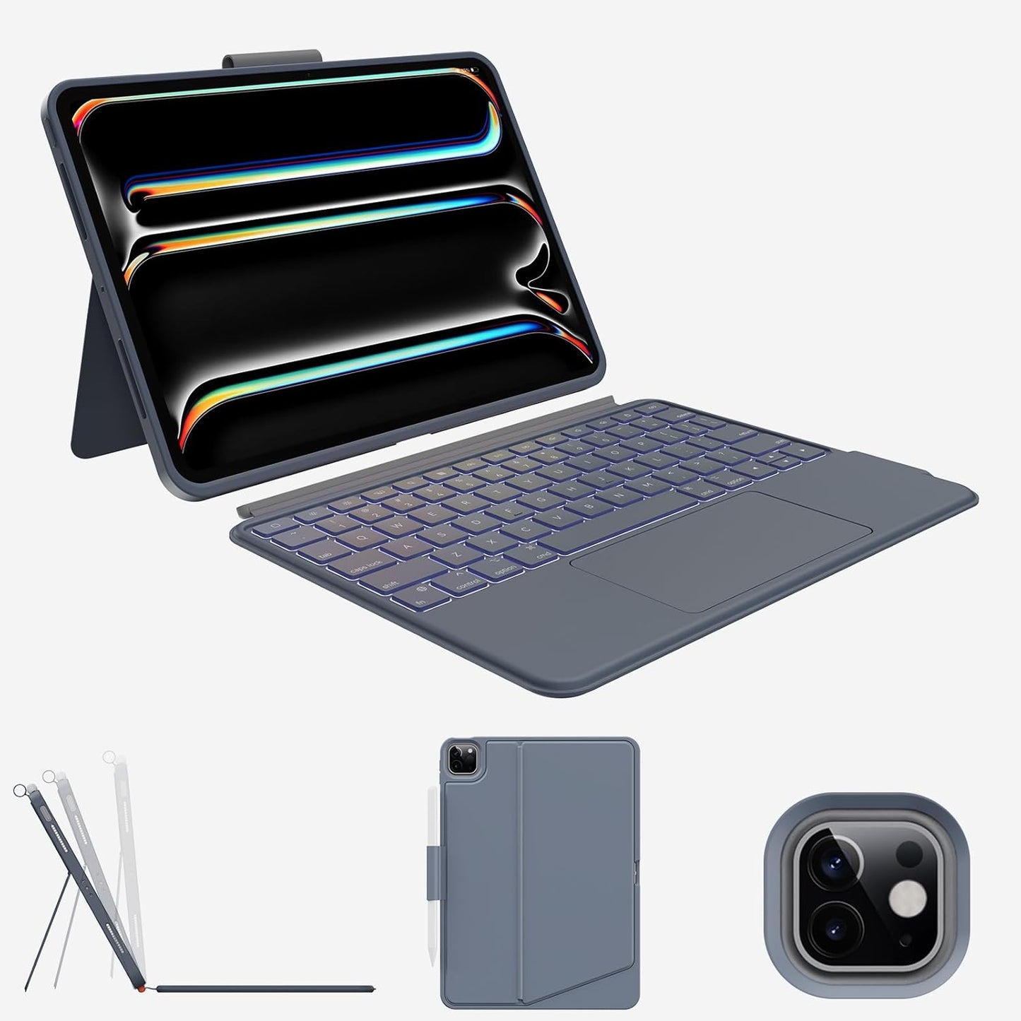 Magitype iPad Pro 11 inch Case with Keyboard and Trackpad