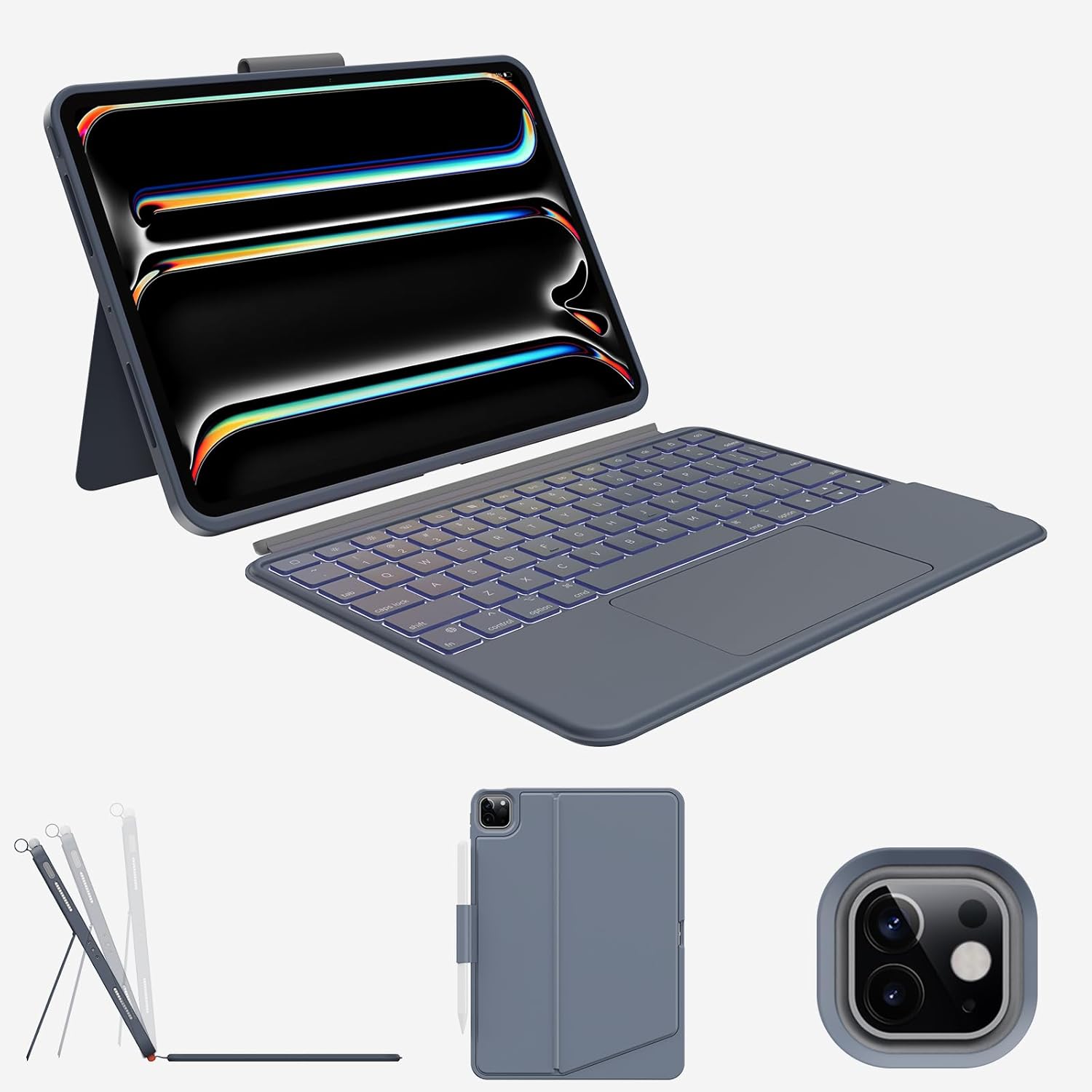 Magitype iPad Pro 11 inch Case with Keyboard and Trackpad