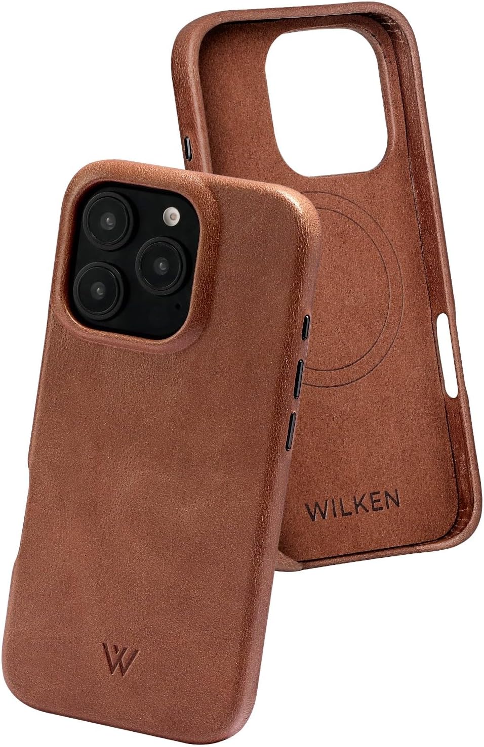 Wilken Leather Wrapped Case for iPhone 16 - Premium Protection