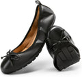 Women's Foldable Ballet Flats for Women - Lightweight Comfort Slip-On