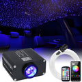 Starlight Headliner Kit Twinkle & Sound Activate RGBW 16W - Car Fiber