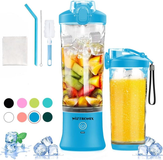 WIZTRONIX Portable Blender: Blend Anywhere, Anytime!