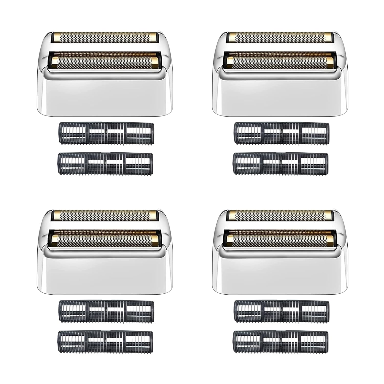 4 Pack Shaver Replacement Foil and Cutters for BaBylissPRO