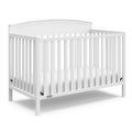 Graco Benton 5-in-1 Convertible Crib (White) - Timeless Nursery Staple