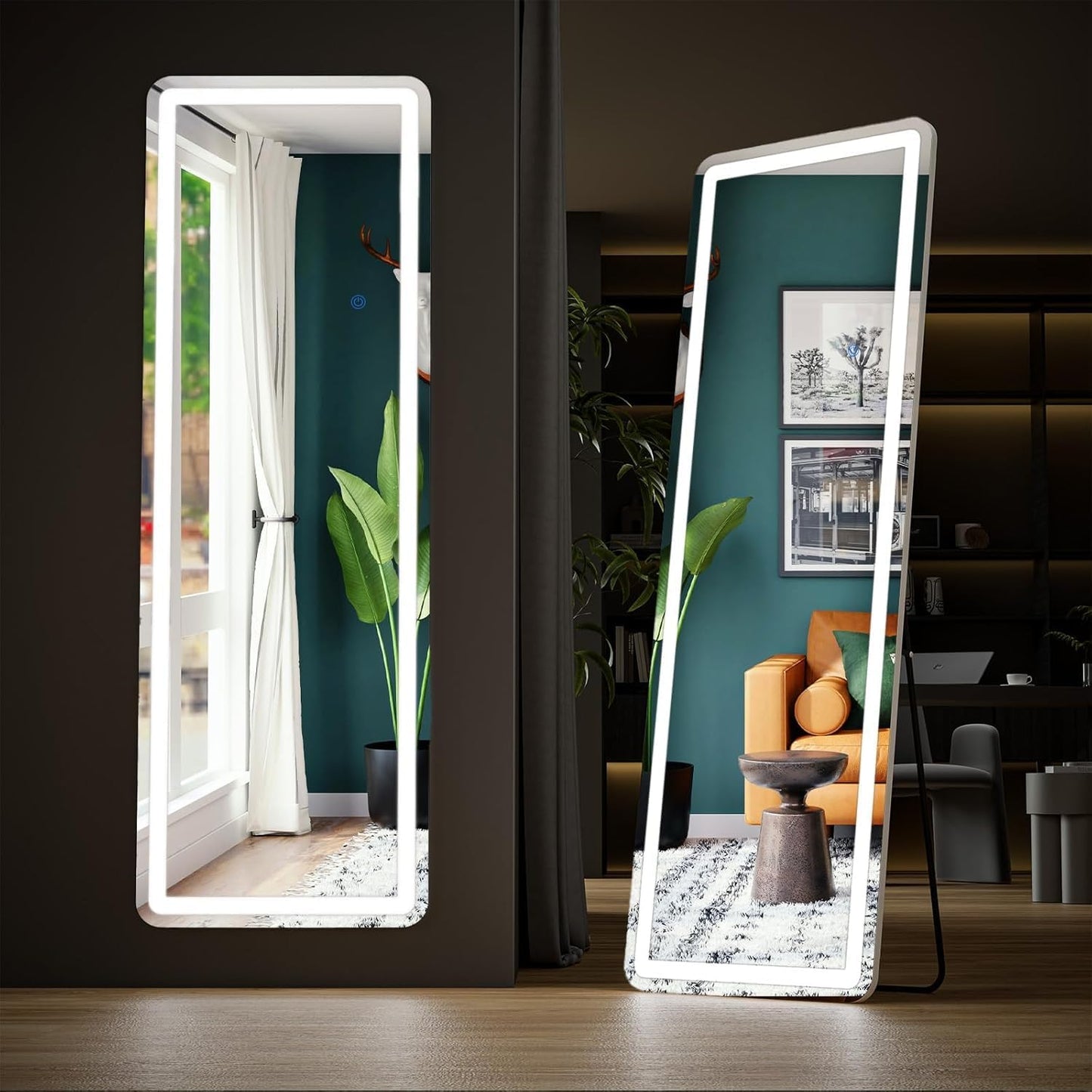 Sweetcrispy 64inx21in LED Lighted Full Length Mirror Review