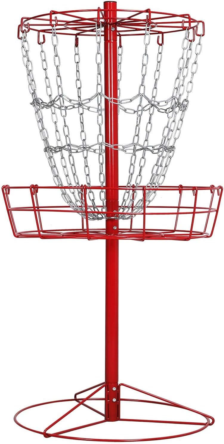Yaheetech Portable Disc Golf Basket: Practice Anywhere!