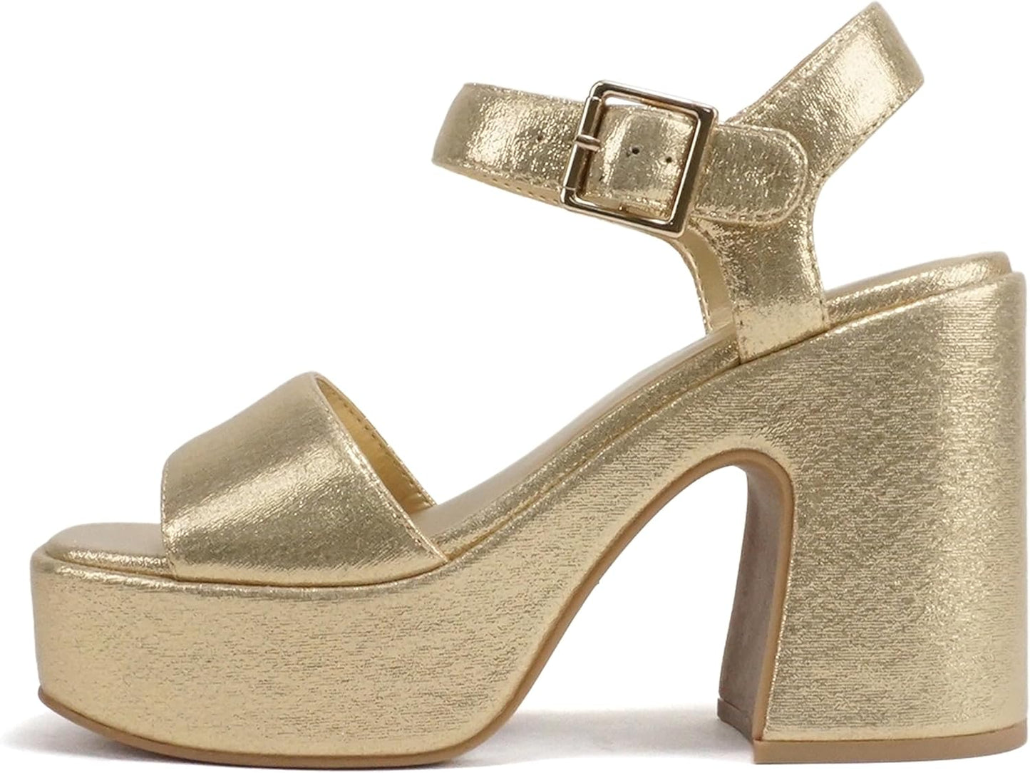 Soda Launch Women Open Toe Ankle Strap Platform Heels Review