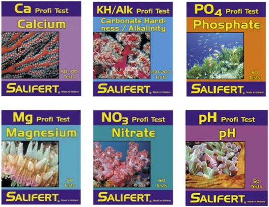 Salifert Master Reef Testing Combo Kit for Saltwater Aquariums