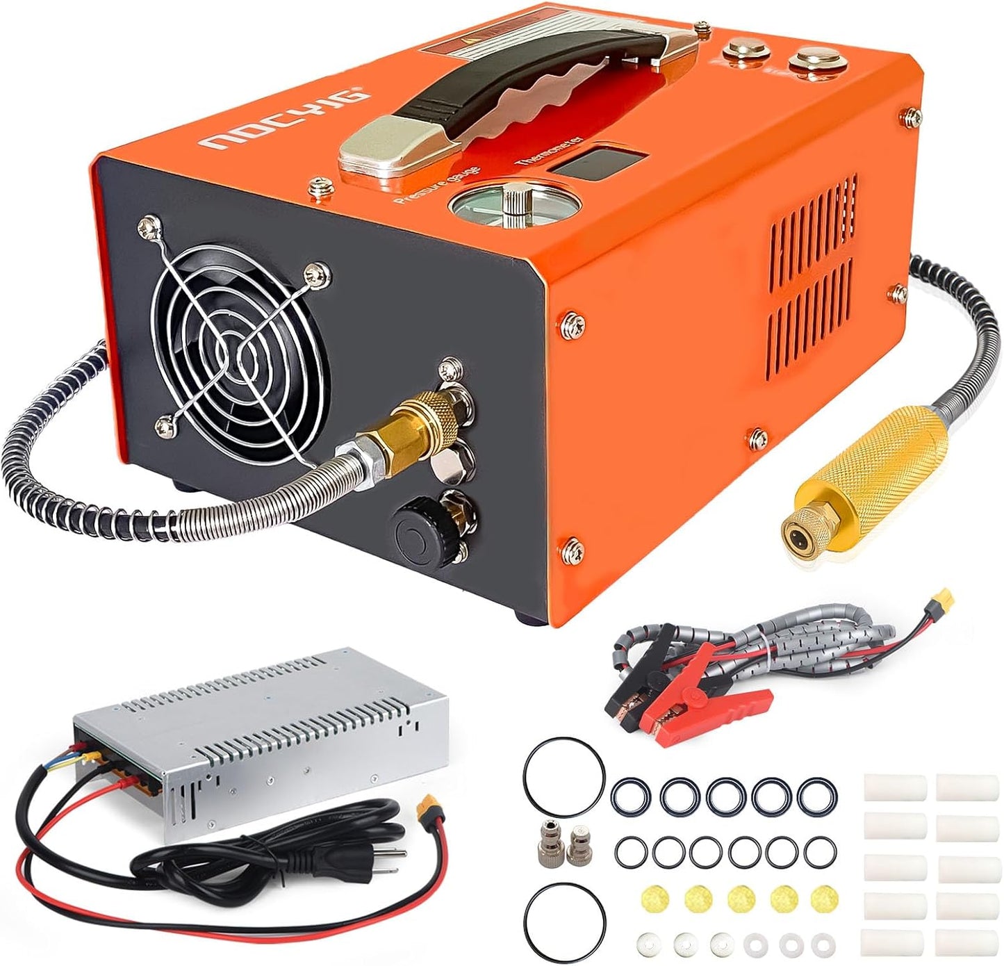 Powerful Portable Air Compressor: 4500PSI Auto Stop