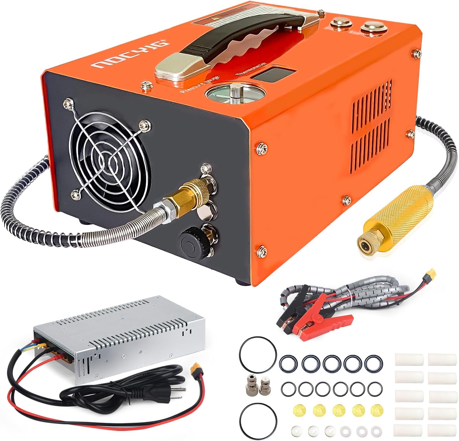 Powerful Portable Air Compressor: 4500PSI Auto Stop