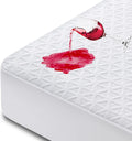 Premium Waterproof Mattress Protector Full Size - Cooling, 18ft Deep