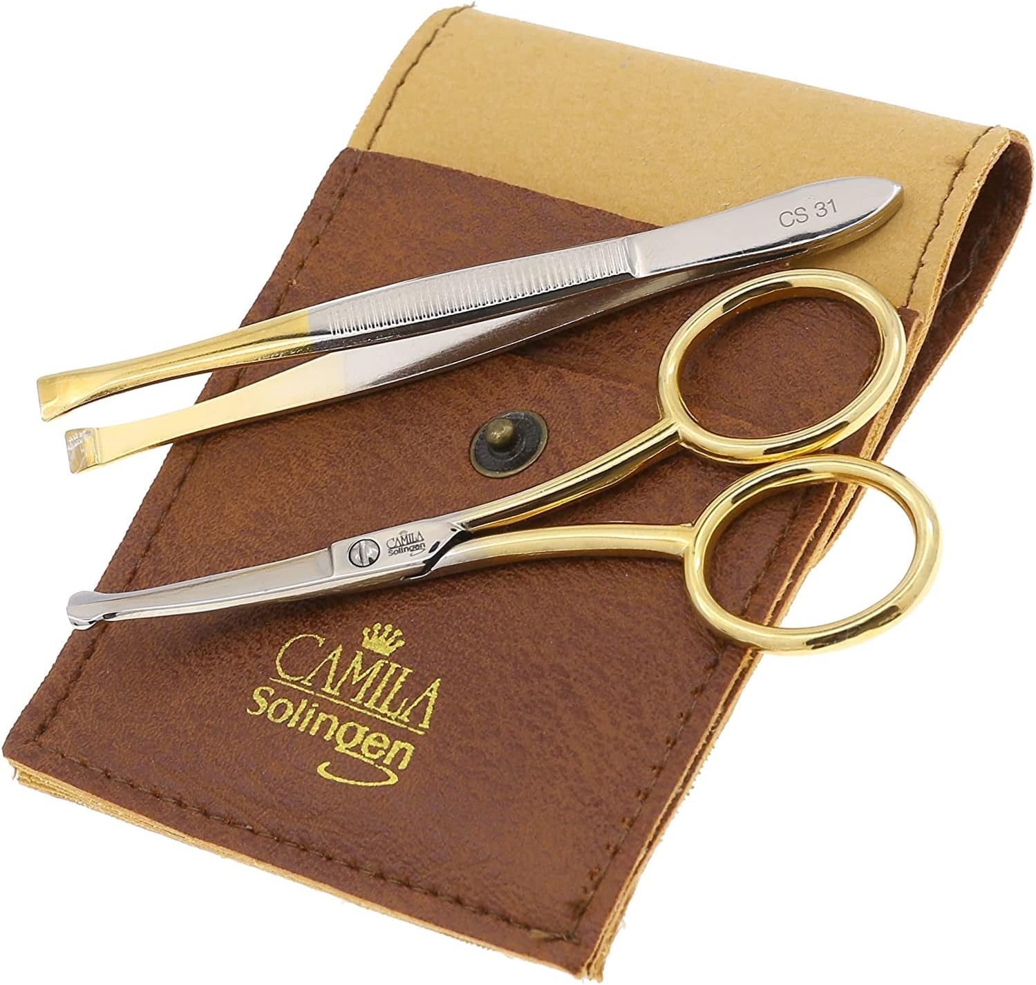 CSK1 Nail Scissors and Tweezer Kit for Perfect Grooming