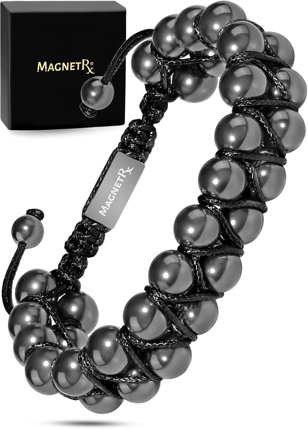 Magnetic Hematite Bracelet with Ultra Strength Beads for All