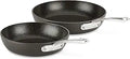 All-Clad Essentials Hard Anodized Nonstick 2 Piece Fry Pan Set