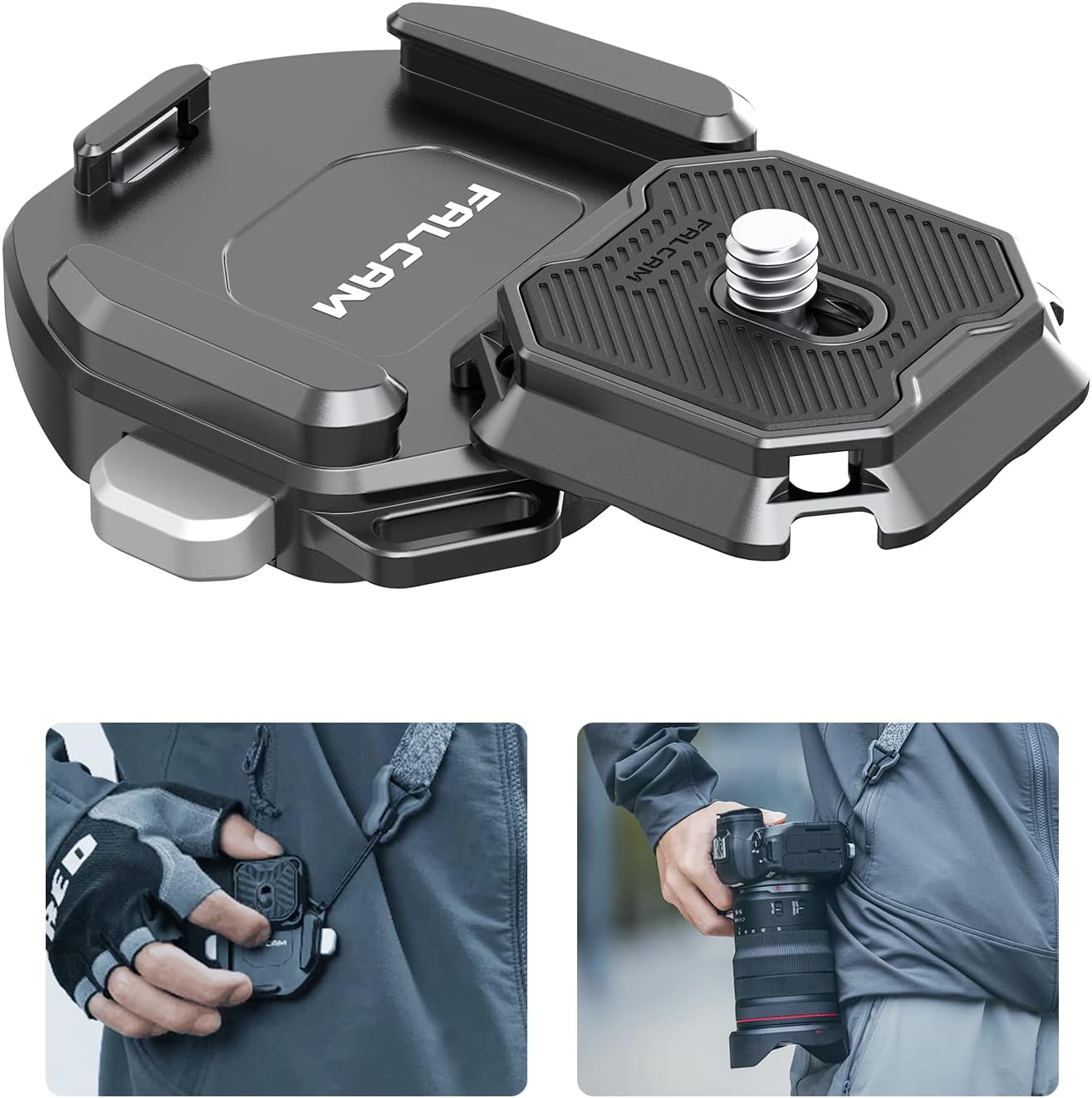 ULANZI F38 Camera Shoulder Strap Mount Quick Release System