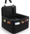 Dog Car Seat for Small and Medium Dogs Booster Seat - Elevated View