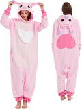 Animal Onesies Unisex Pajamas for Women Men - Plush Polar Fleece