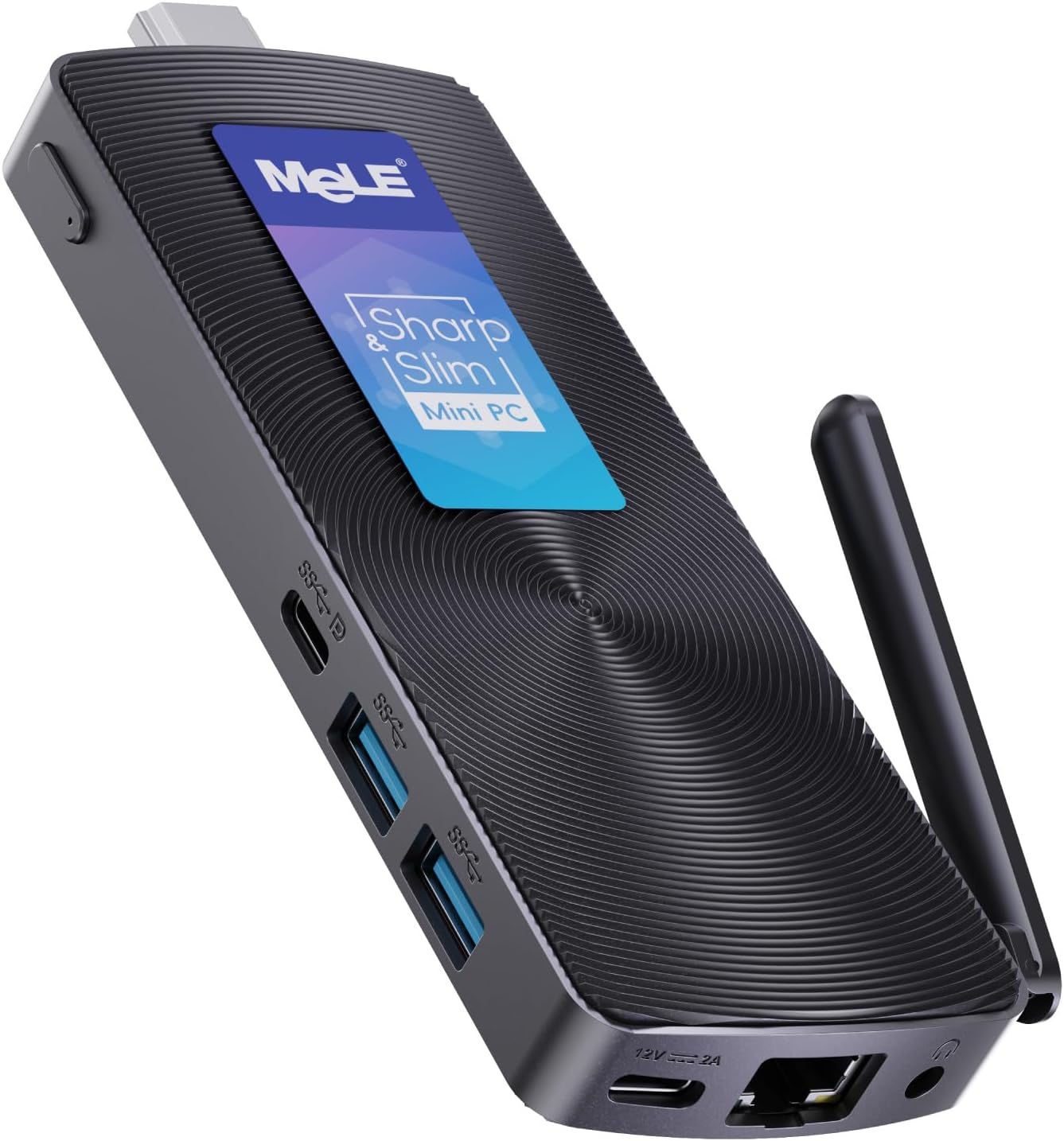 MeLE Fanless PC Stick PCG02: Compact 4K Mini Desktop Power