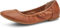 KOLILI Women's Ballet Flat with Arch Support - Comfortable Casual