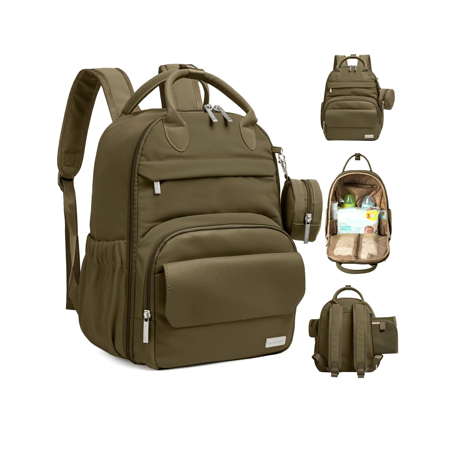 Multifunctional Travel Diaper Bag Backpack for Modern Parents