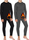 Dalavch Youth Boys Thermal Base Layer Long Johns for Kids