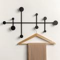 Sval Wall Wardrobe Minimalist Coat Hook Rack - Modern Metal Design