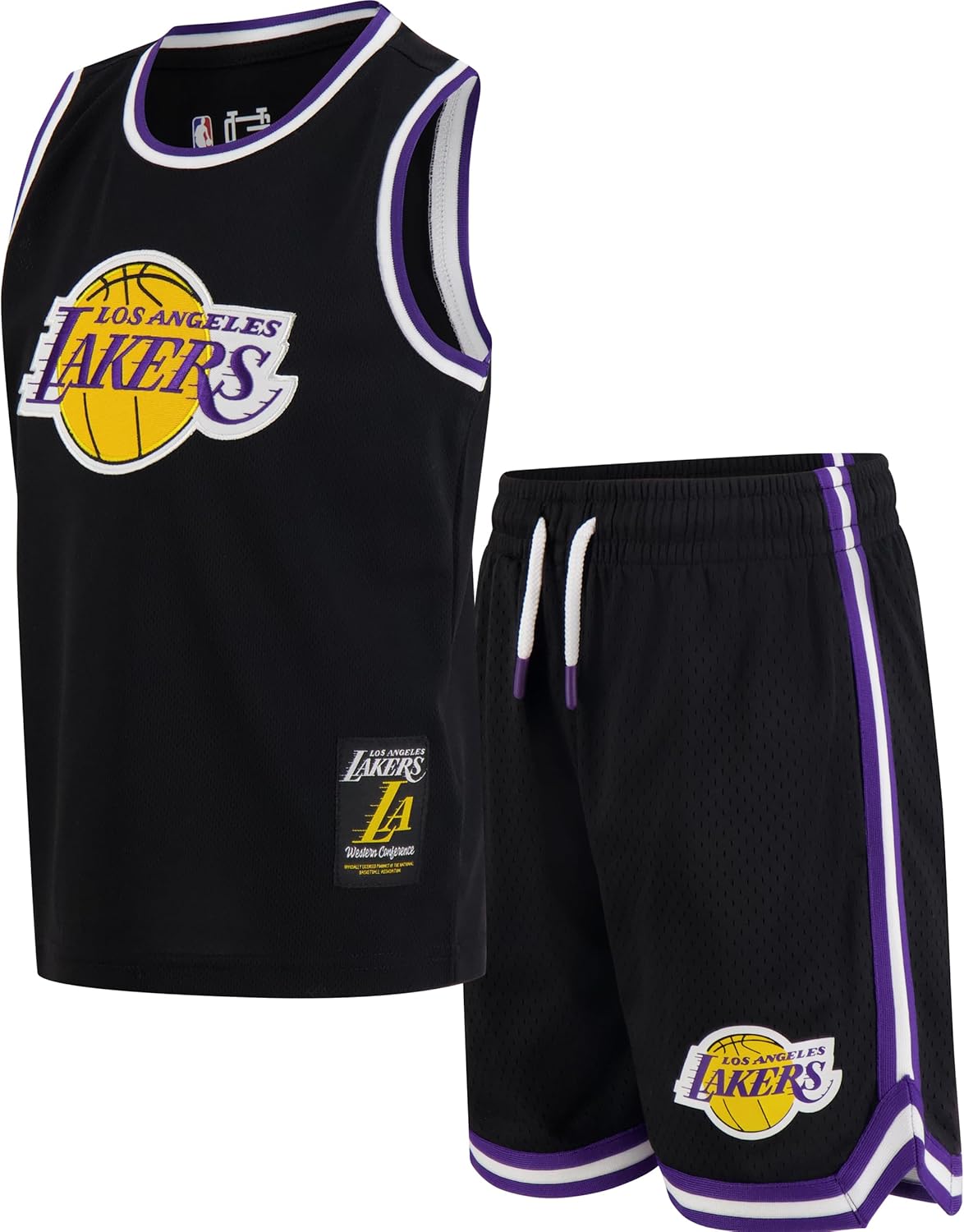Ultra Game Boys' NBA Official Super Soft Tank Top & Shorts Set