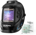 Auto Darkening Welding Helmet with Fan and Light - Large View True