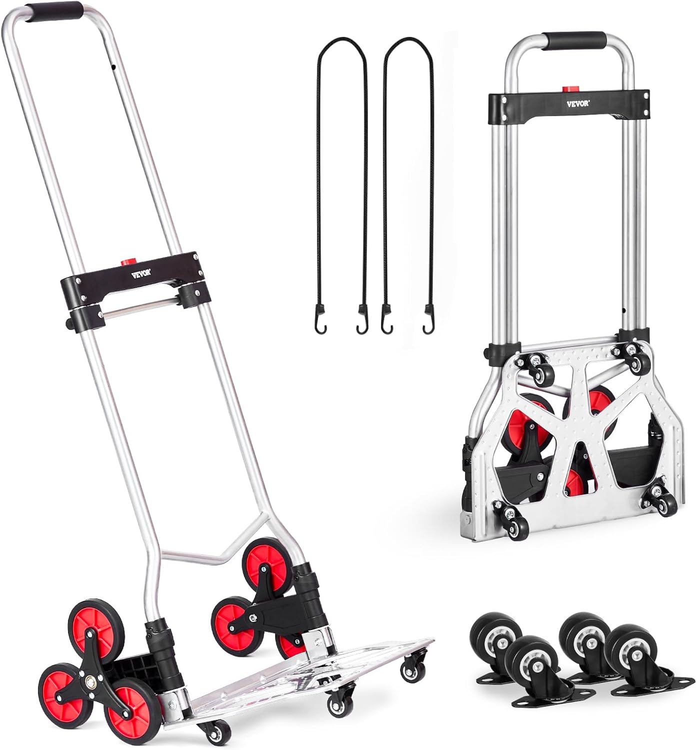 VEVOR Stair Climbing Cart for Easy Moving and Transporting Goods