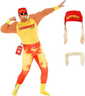 Morph Hulk Hogan Costume - Authentic Hulkamania Look for Adults