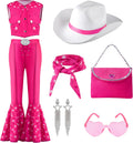 Spooktacular Creations Halloween Girls Pink Cowgirl Costume - Disco