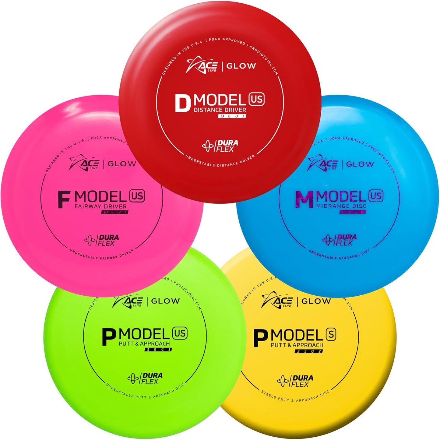 Ultimate 5-Disc Prodigy Disc Golf Set | Perfect for Beginners!