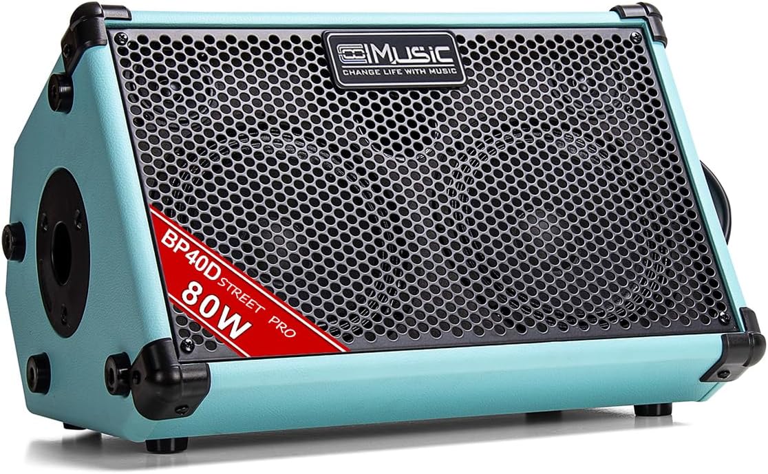 Coolmusic BP40D Powered Acoustic Guitar Amplifier with Bluetooth