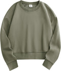 Stelle Cropped Sweatshirt for Women - Comfortable Waist-Length Crop in