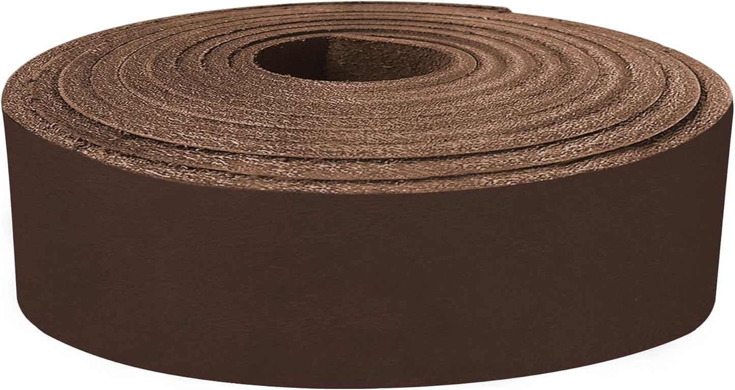 Latigo Leather Belt Straps for Heavy Duty Crafting Projects