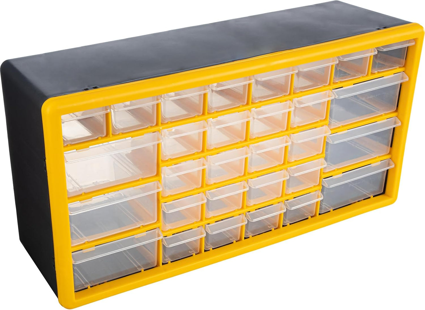 Stalwart 30-Drawer Plastic Small Parts Organizer for Crafts