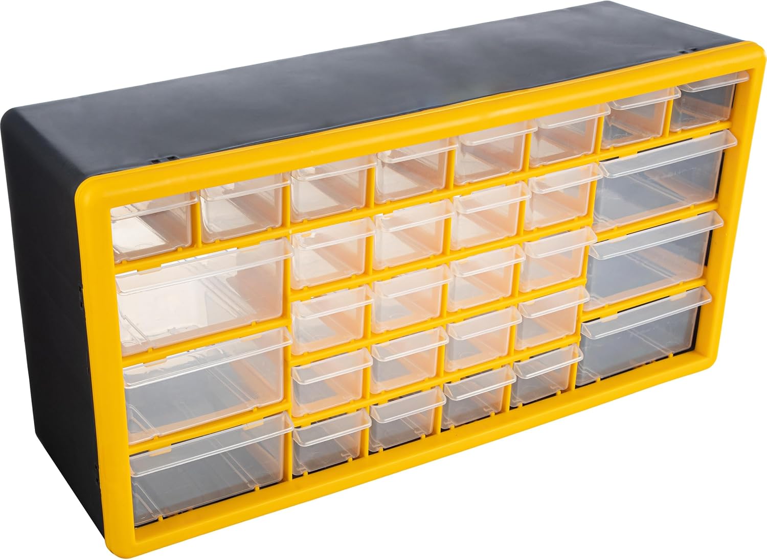 Stalwart 30-Drawer Plastic Small Parts Organizer for Crafts