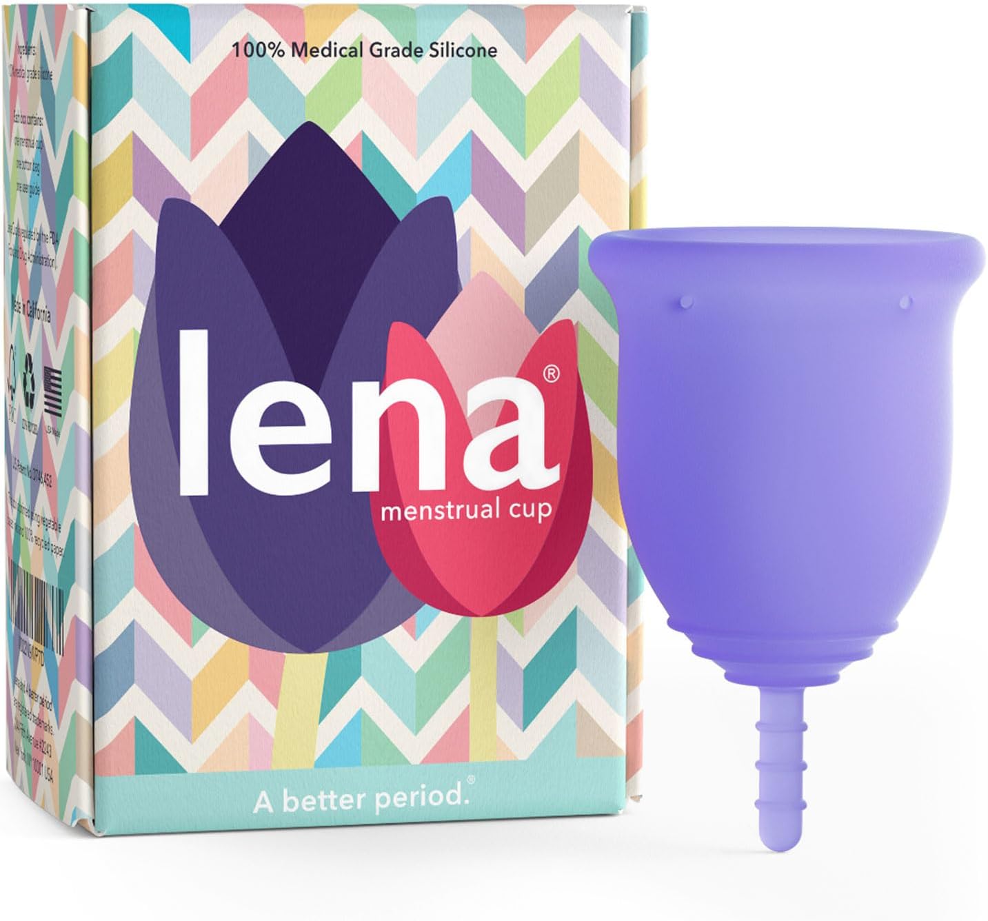 Lena Super Heavy Flow Menstrual Cup - FSA Eligible