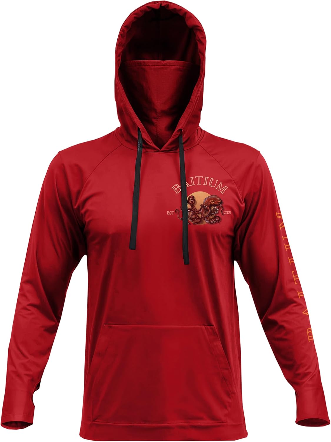 Fishing Shirts for Men with UPF50 Hooded Long Sleeve Design