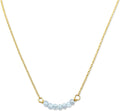 Jewelry Birthstone Bar Necklace Personalized Layering Necklace Rebecca