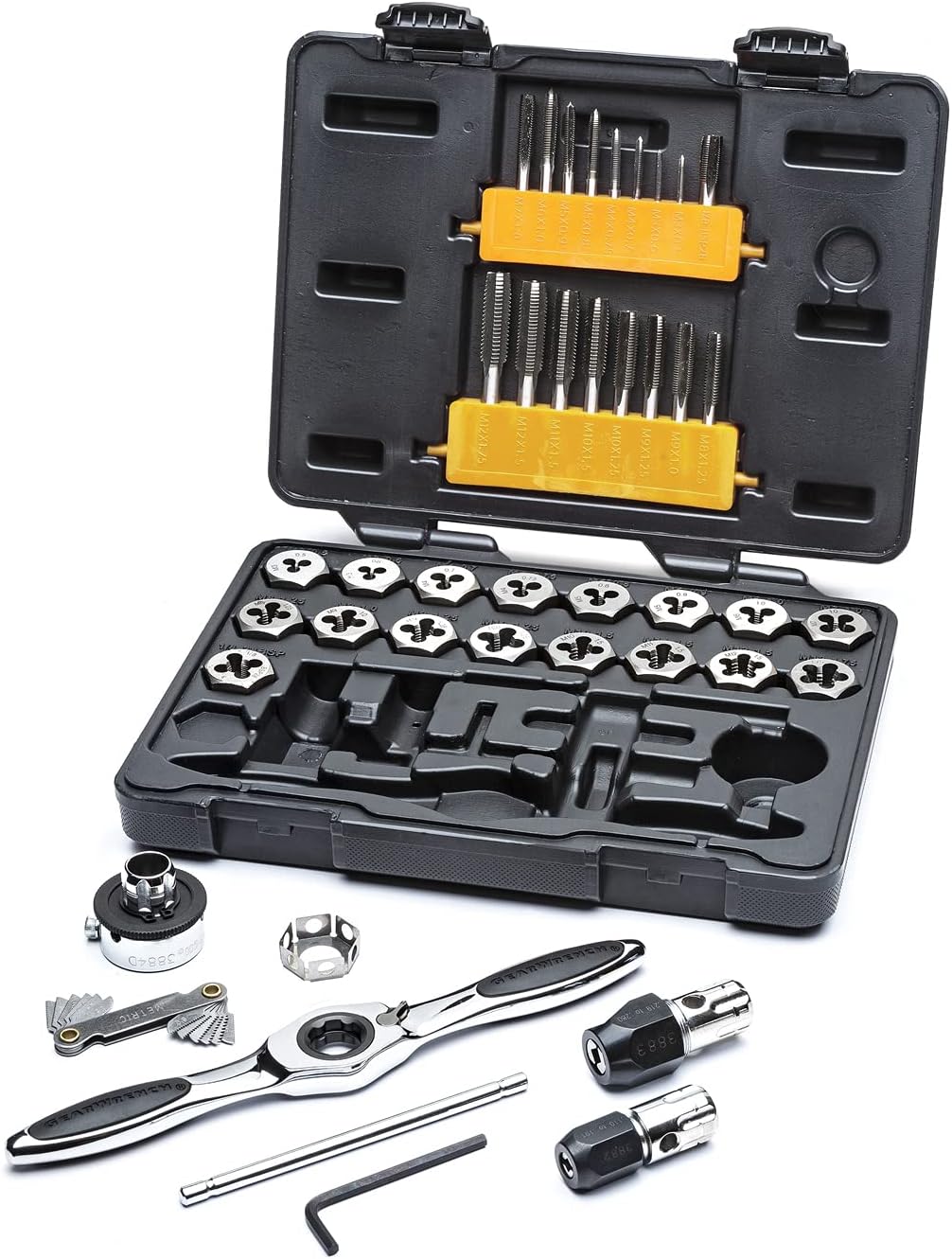GEARWRENCH 42 Piece Ratcheting Tap & Die Set for Precision Work