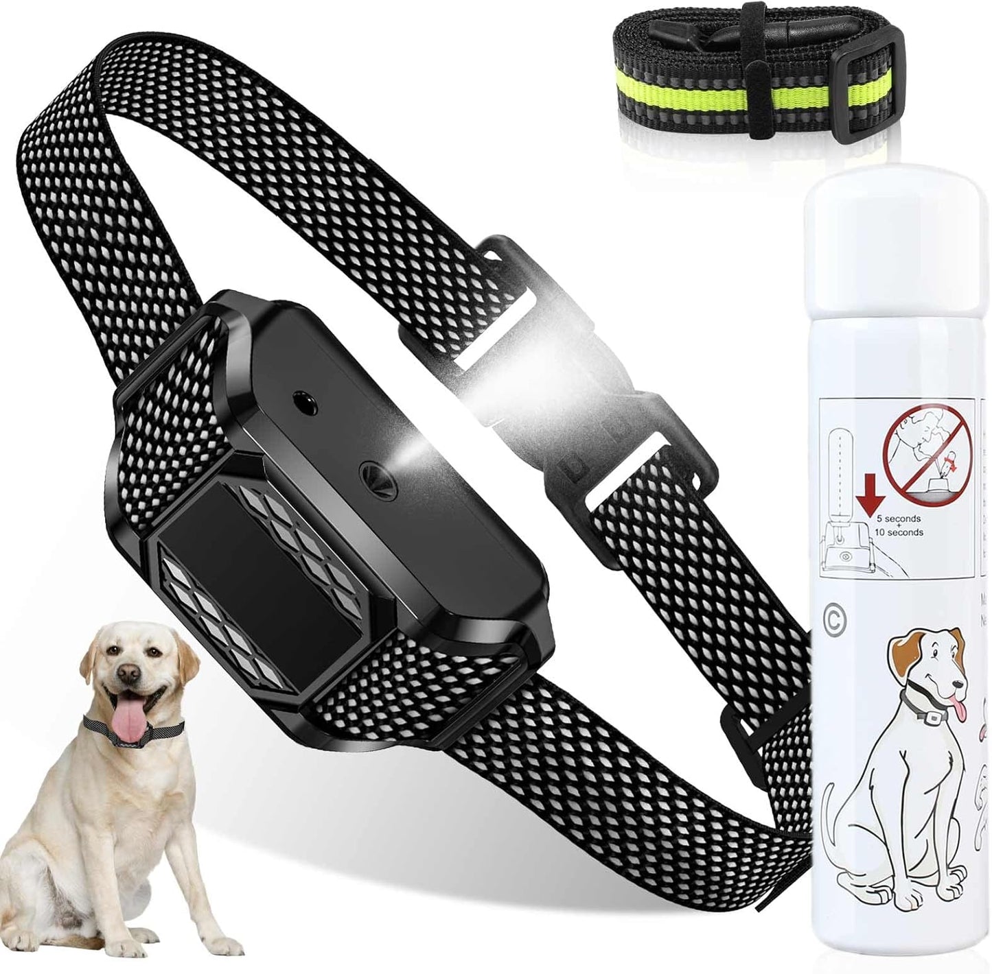 Citronella Bark Collar for Dogs - Adjustable Sensitivity Spray