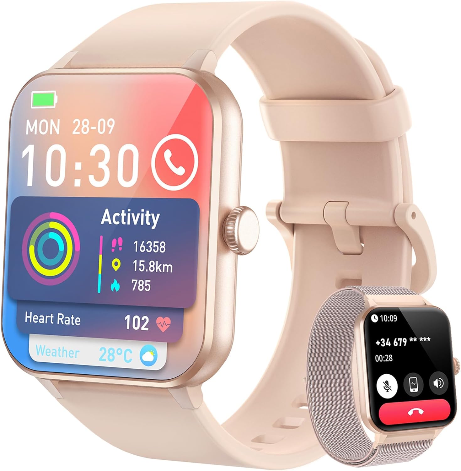 Blackview Fitness Tracker 2024: Answer/Make Call