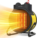 1500W Portable Outdoor Heater - Fast Heat, 90 Adjustable Angle