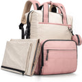 VONAL Diaper Bag Backpack - Lightweight 25L Travel Changing Station